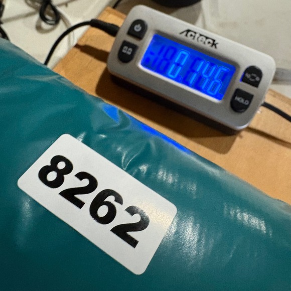 MICHAEL KORS Mens Gray Striped Thermal Hoodie Pullover Long‎ Sleeve Size XL - Picture 8 of 8